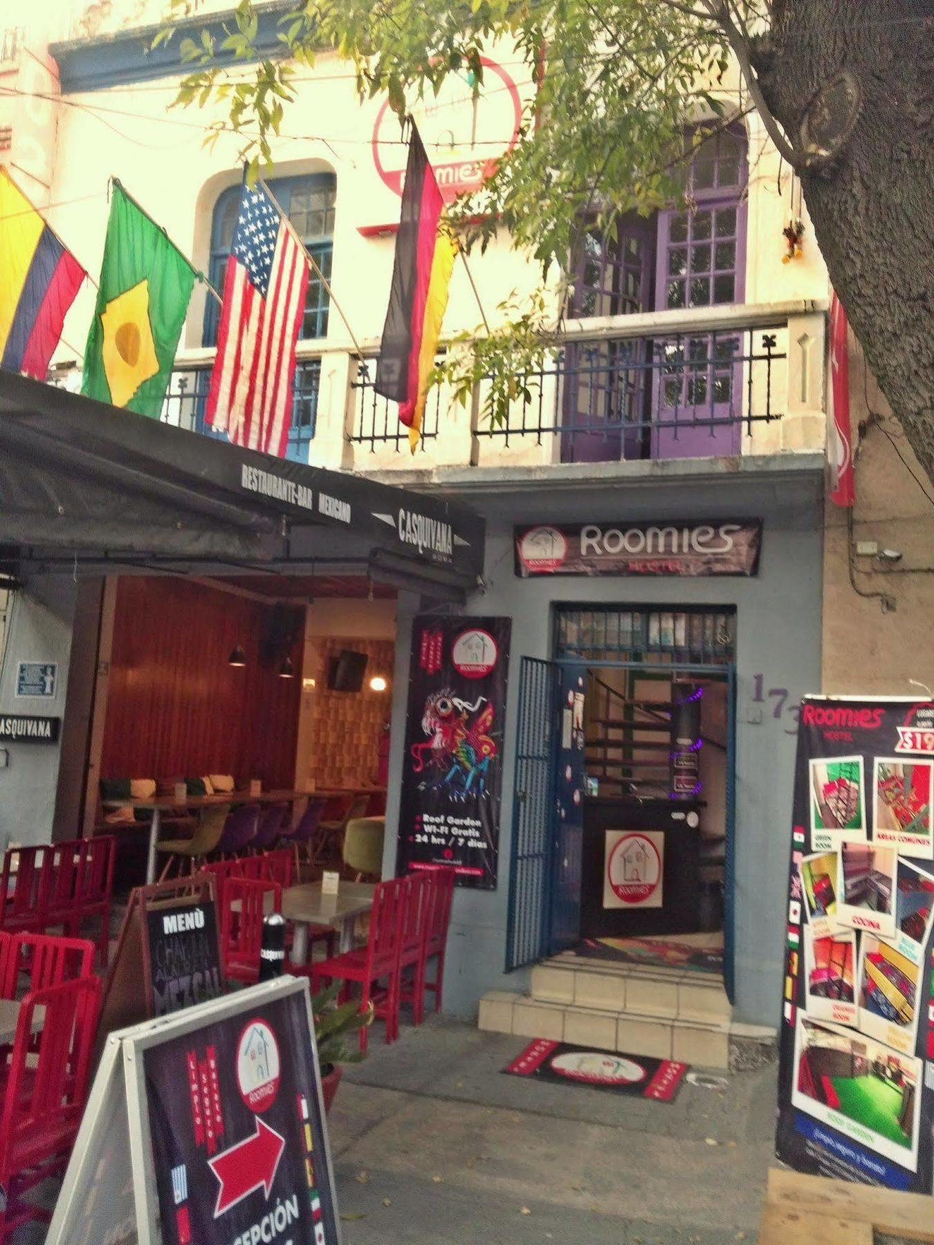 Roomies Hostel Roma Mexico By Eksteriør billede